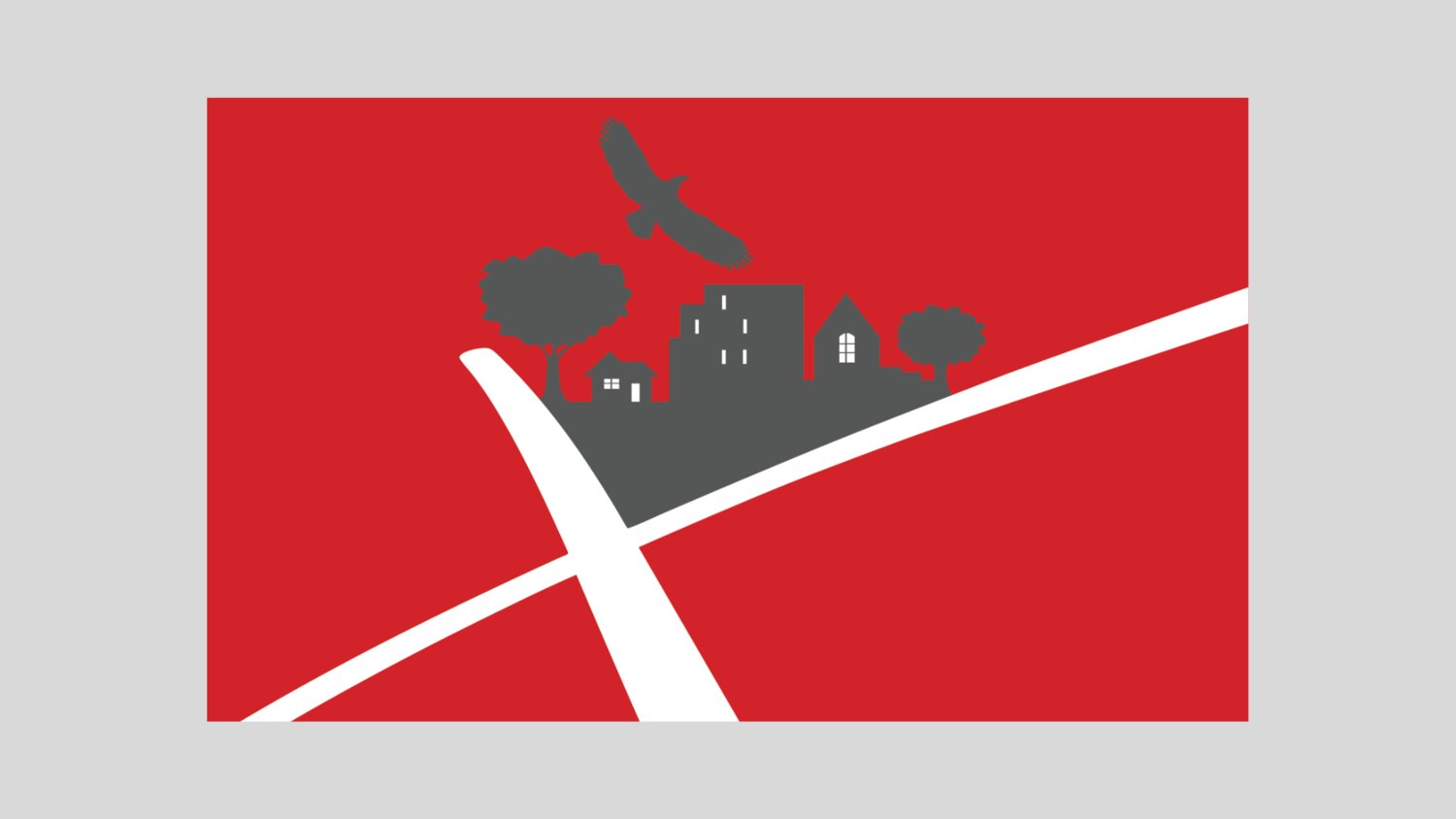 The city's current flag was adopted in 2018.